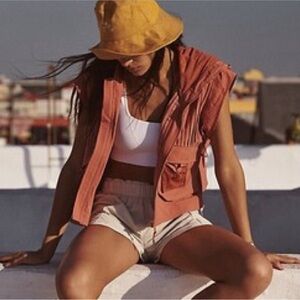 Free People Movement Pleaty Please Vest Sz Xs